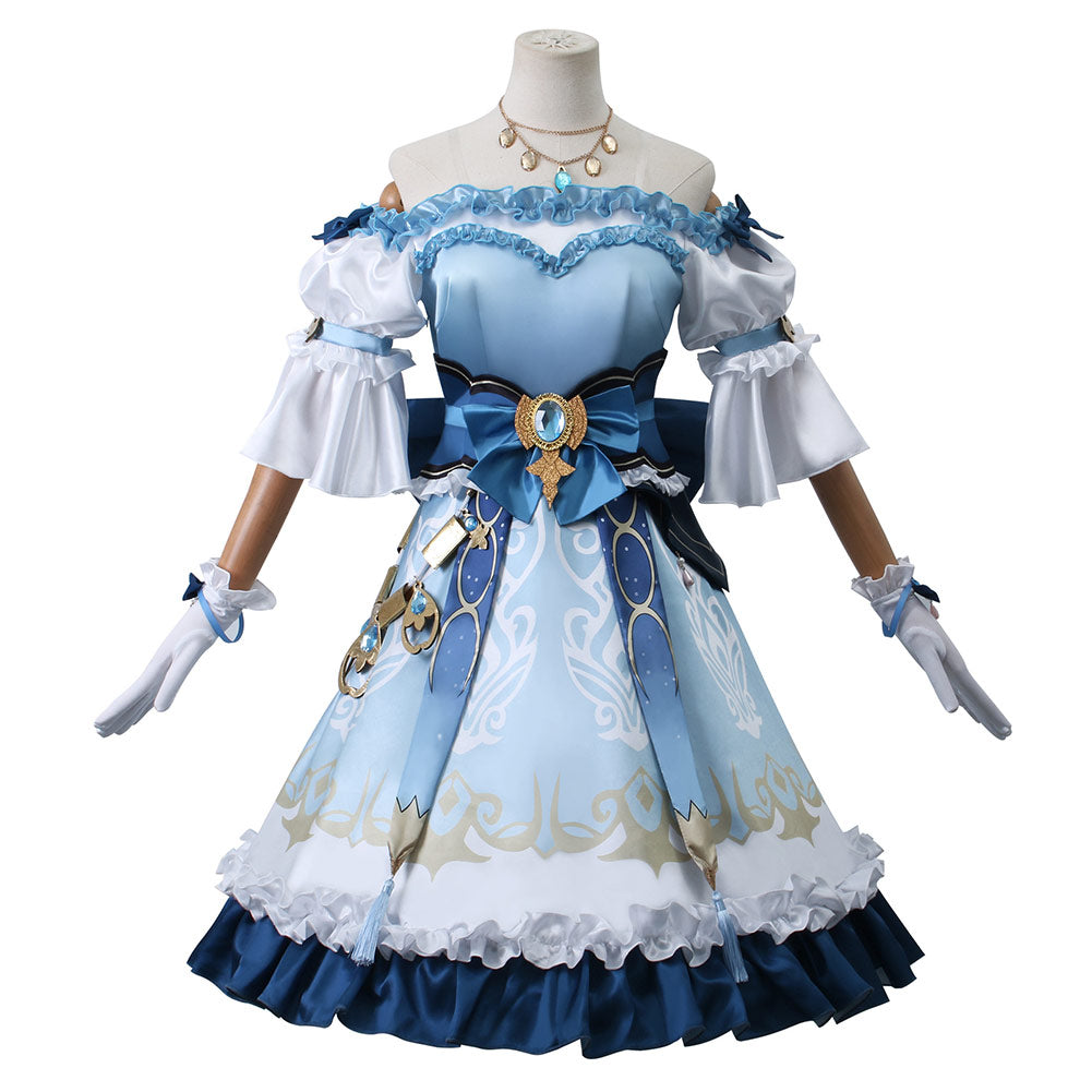 Genshin Impact Nilou Cosplay Costume Dress Outfit Halloween Carnival Suit