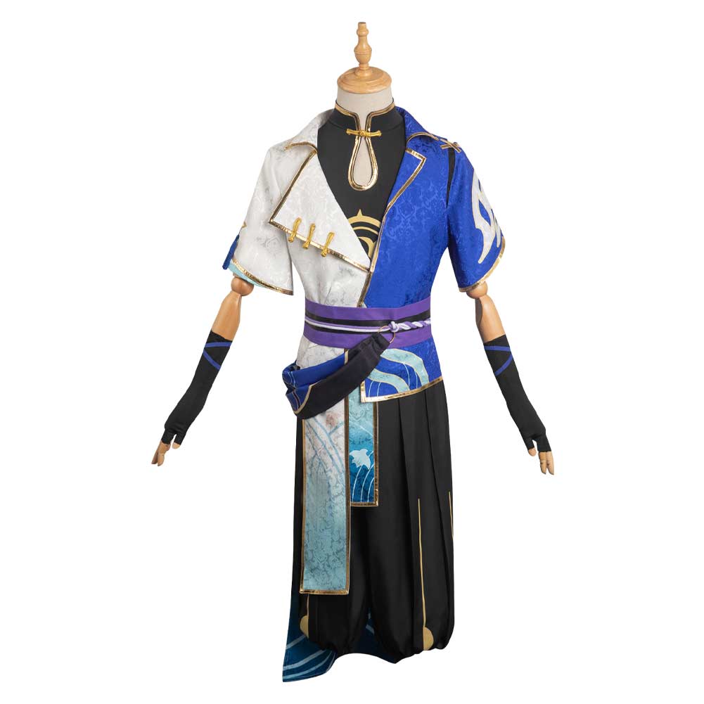 Genshin Impact Scaramouche Cosplay Costume Outfit Halloween Carnival Suit