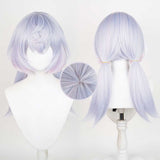 Genshin Impact Sigewinne Game Character Cosplay White Wig Heat Resistant Synthetic Hair Props