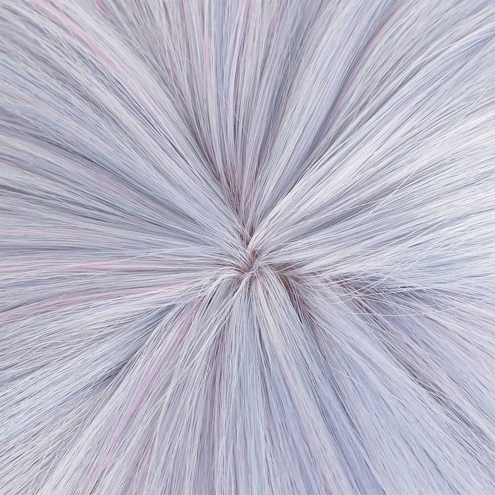 Genshin Impact Sigewinne Game Character Cosplay White Wig Heat Resistant Synthetic Hair Props