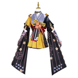 Genshin Impact The Thundering Seamstress Chiori Game Character Cosplay Costume Outfits Halloween Carnival Suit