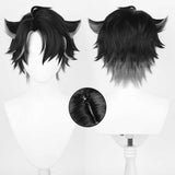Genshin Impact Wriothesley Game Character Cosplay Wig Heat Resistant Synthetic Hair Props