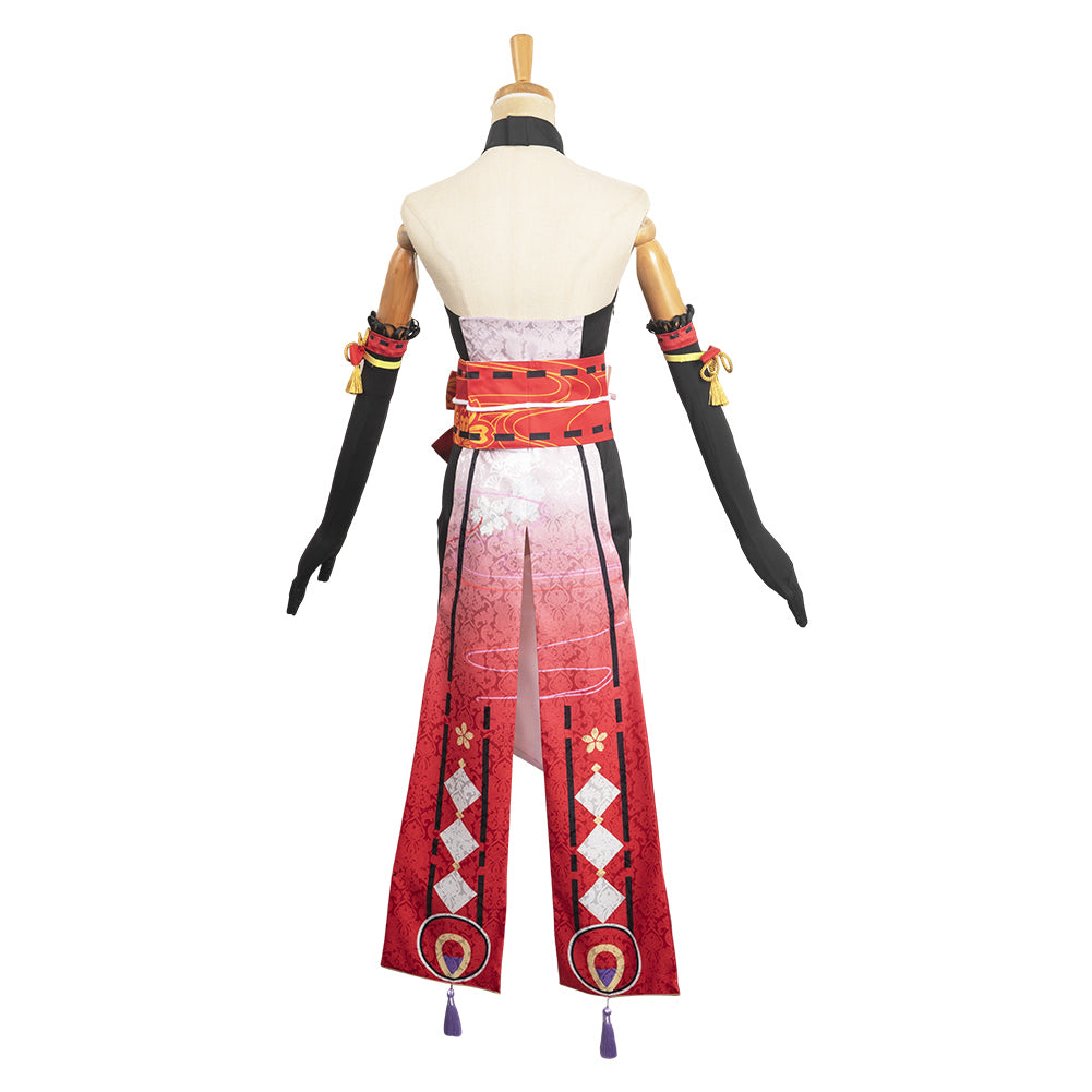 Genshin Impact Yae Miko Cosplay Costume Outfits Halloween Carnival Suit