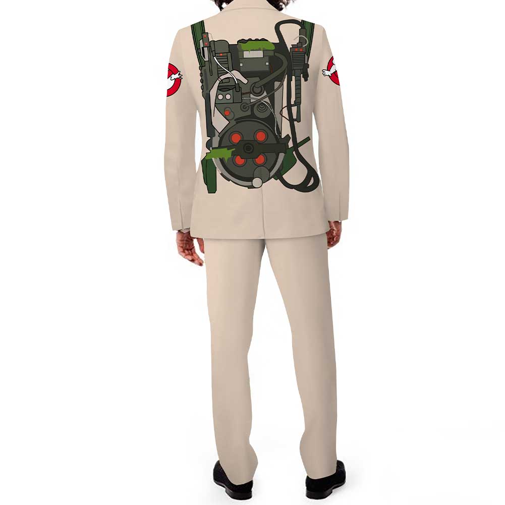 Ghostbusters Movie White Suit Cosplay Costume Outfits Halloween Carnival Suit