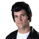 Elvis (2022) Elvis Presley black party retro wig