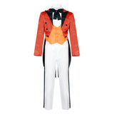 Gotham Jerome Valeska Clown Cosplay Costume Red Outfits Halloween Horror Carnival Suit