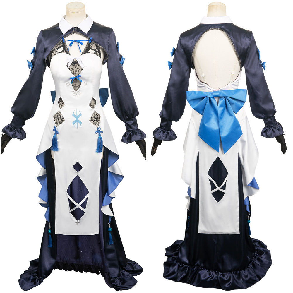 Fate/Grand Order Morgen Seventh Anniversary Gown Set Cosplay Costume Outfits