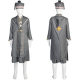 Harry Potter Albus Dumbledore Kids Children Cosplay Costume Outfits Halloween Carnival Suit