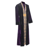 Harry Potter Professor Albus Dumbledore Purple Robe Cosplay Costume Outfits Halloween Carnival Suit