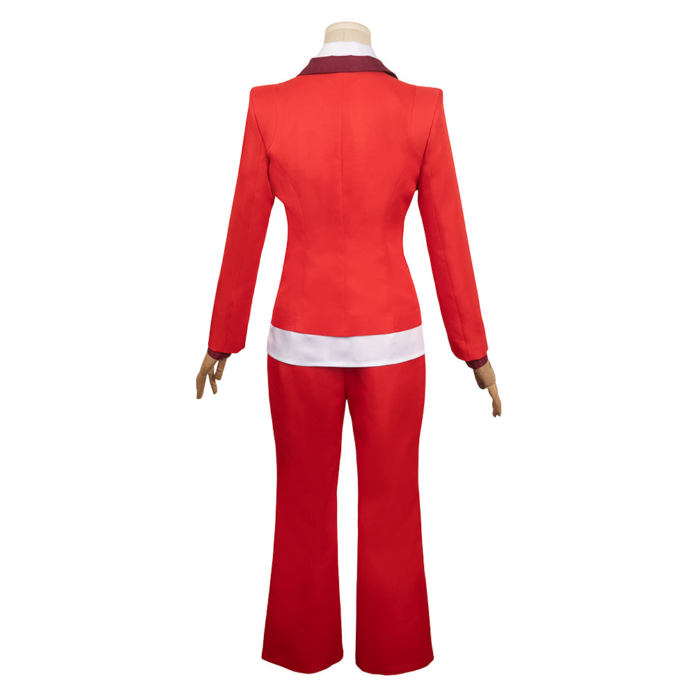 Hazbin Hotel  Charlie Morningstar Red Suit Cosplay Costume Outfits Halloween Carnival Suit