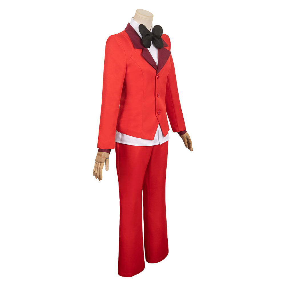 Hazbin Hotel  Charlie Morningstar Red Suit Cosplay Costume Outfits Halloween Carnival Suit