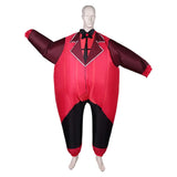 Hazbin Hotel Alastor Unisex Red Inflatable Suit Halloween Carnival Party Suit