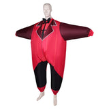 Hazbin Hotel Alastor Unisex Red Inflatable Suit Halloween Carnival Party Suit