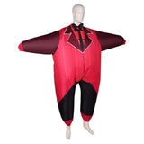 Hazbin Hotel Alastor Unisex Red Inflatable Suit Halloween Carnival Party Suit