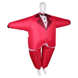 Hazbin Hotel Charlie Morningstar Unisex Red Inflatable Suit Halloween Carnival Party Suit