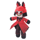 Hazbin Hotel Demon Alastor TV Character Red Plush Doll Toys Cartoon Soft Stuffed Dolls
