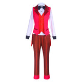 Hazbin Hotel Elizabeth Goetia TV Character Red Suit Cosplay Costume Outfits Halloween Carnival Suit