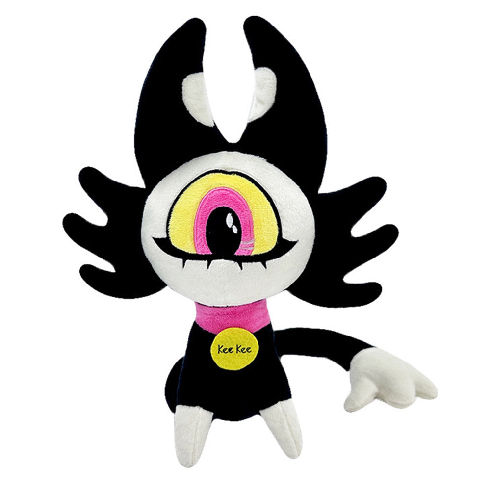 TV Hazbin Hotel Alastor Cosplay Plush Toys Cartoon Soft Stuffed