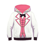 Hazbin Hotel Lucifer Cosplay Kids Children Hoodie 3D Printed Hooded Pullover Sweatshirt