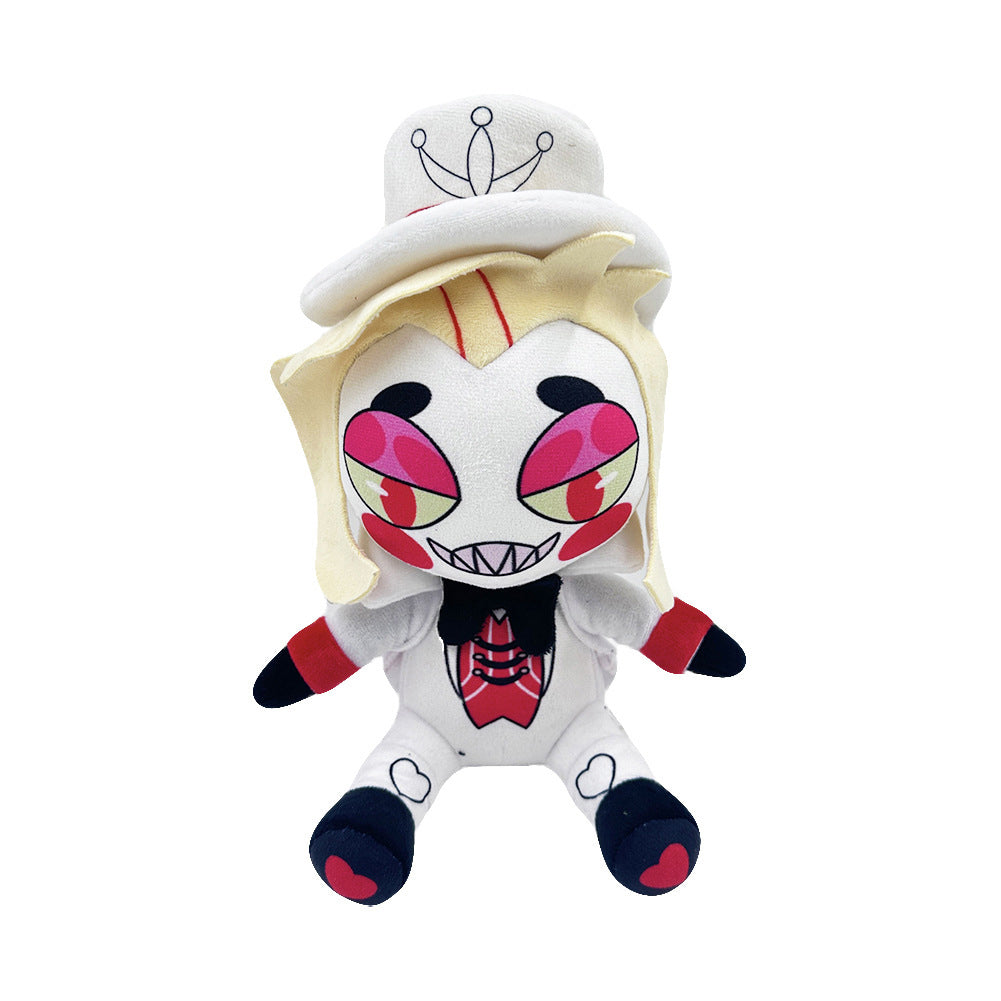 Hazbin Hotel Lucifer Kee Kee Cosplay Plush Doll Toys Cartoon Soft Stuf ...