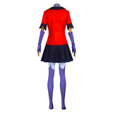 Hazbin Hotel Vaggie TV Character Red Suit Cosplay Costume Outfits Halloween Carnival Suit