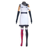 Hazbin Hotel Vaggie TV Character White Dress Cosplay Costume Outfits Halloween Carnival Suit