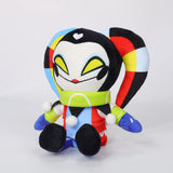 Helluva Boss Fizzarolli Clown TV Character Plush Doll Toys Cartoon Soft Stuffed Dolls Mascot Birthday Xmas Gift  