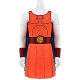 Hercules Movie Orange Kids Children Cosplay Costume Suit