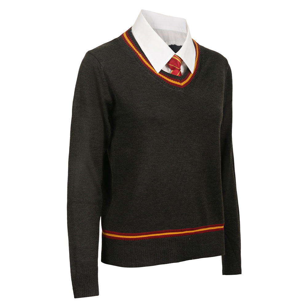 Hermione Jean Granger Cosplay Costume Long Sleeve Sweater Halloween Carnival Suit