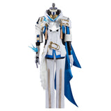 Honkai: Star Rail Gepard Landau Cosplay Costume White Outfits Halloween Carnival Suit