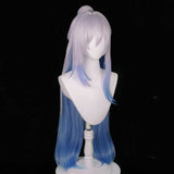 Honkai: Star Rail Jingliu White Game Character Cosplay White Wig Heat Resistant Synthetic Hair Props