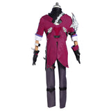 Honkai: Star Rail Sampo Koski Cosplay Costume Red Outfits Halloween Carnival Suit