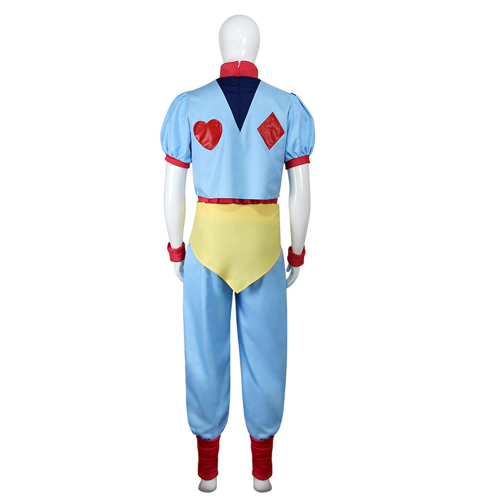 Hunter x Hunter Hisoka Morow Cosplay Costume Blue Outfits Halloween Carnival Suit