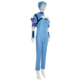 JoJo No Kimyou Na Bouken Part 7: Steel Ball Run Joestar Johnny Blue Suit Cosplay Costume Party Outfits