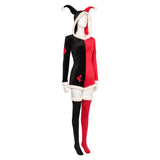 Joker Harley Quinn Original Pajamas Cosplay Costume Outfits Halloween Carnival Suit