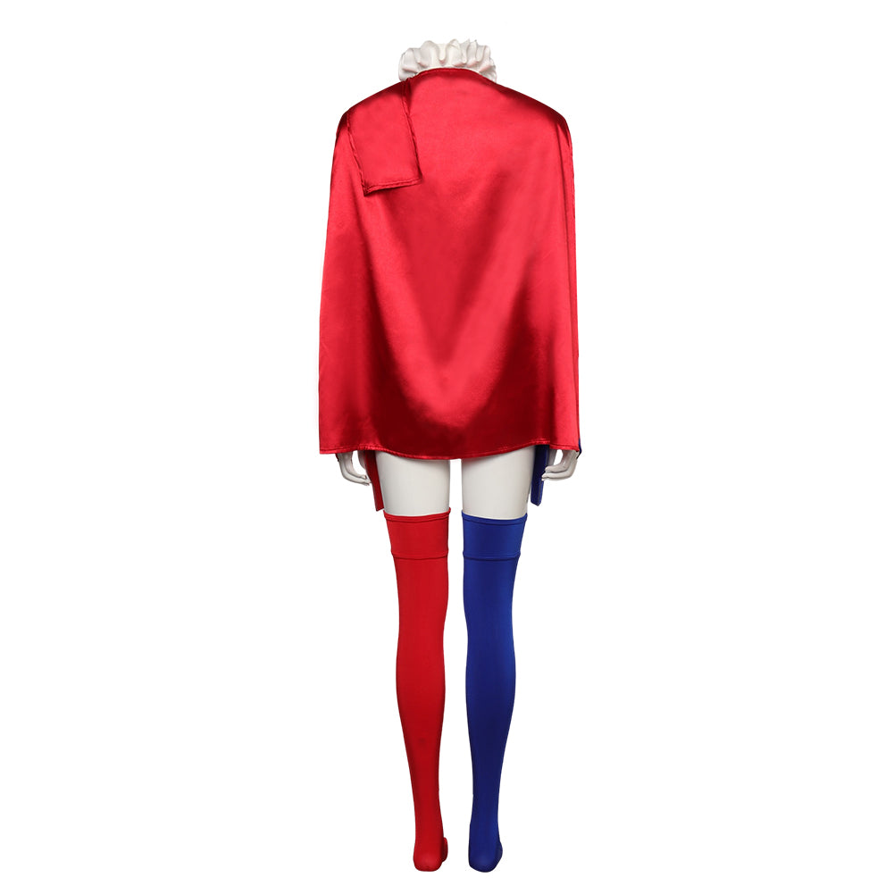 Joker Harley Quinn Original Sexy Suit Cosplay Costume Outfits