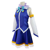 KonoSuba Aqua Blue Dress Cosplay Costume Outfits Halloween Carnival Suit