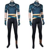 League of Legends Ezreal The Prodigal Explorer  HEARTSTEEL Printed Jumpsuit Cosplay Costume Outfits