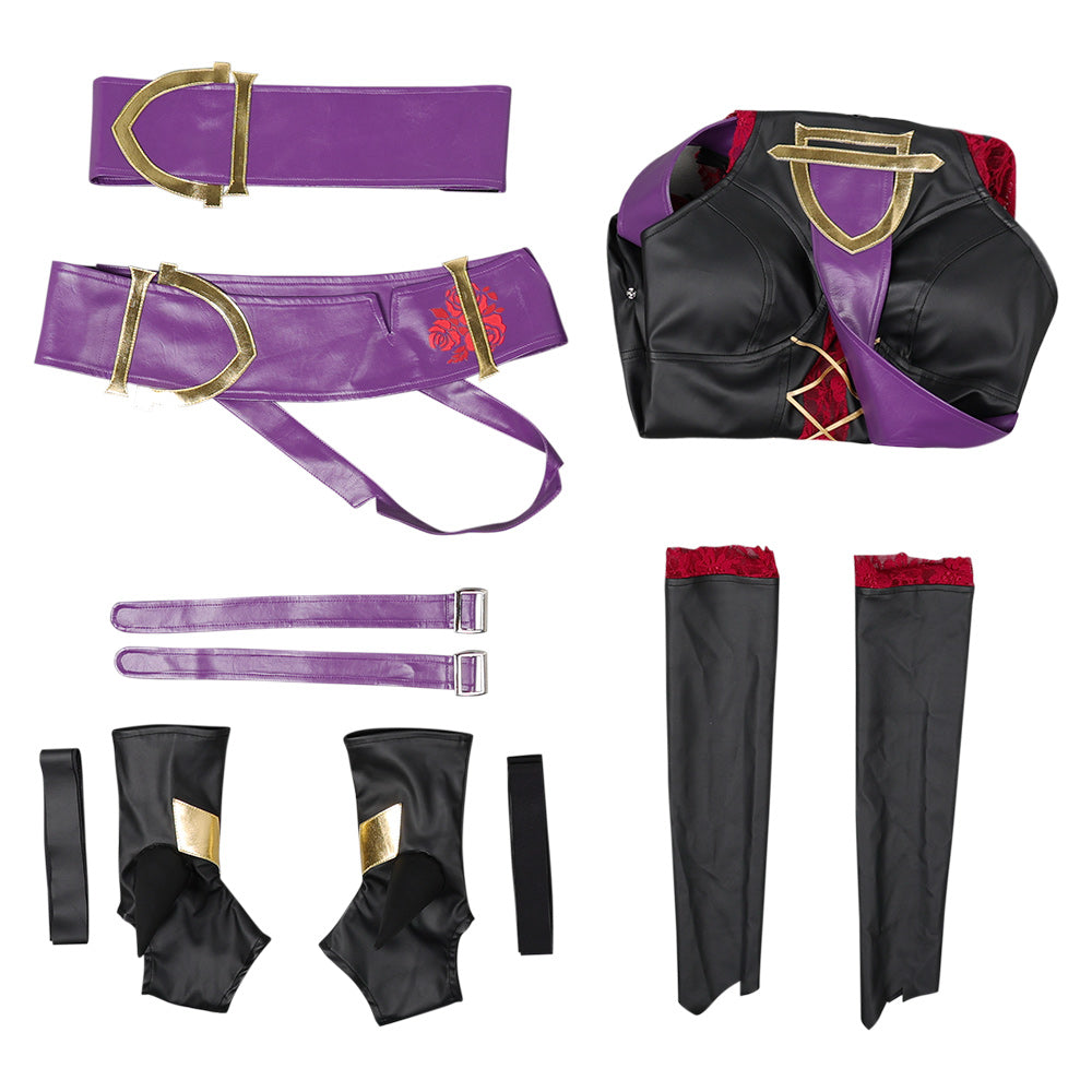 League of Legends Game Vampire Girl Briar Champion Spotlight Cosplay Costume Outfits 