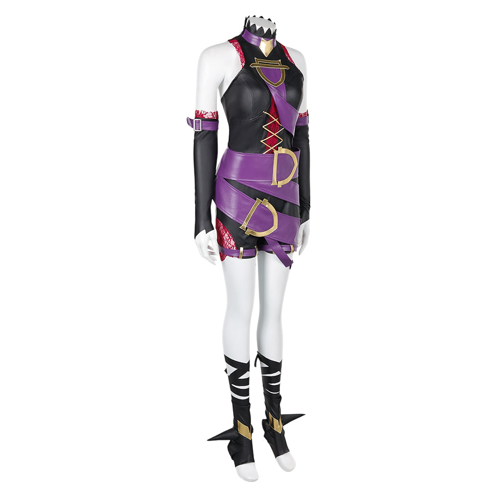 League of Legends Game Vampire Girl Briar Champion Spotlight Cosplay Costume Outfits 