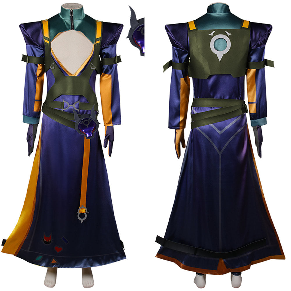 League of Legends YONE HEARTSTEEL Cosplay Costume Outfits