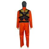 Lethal Company Game Orange Protective Suit Cosplay Cosplay Costume Outfits Halloween Carnival Suit