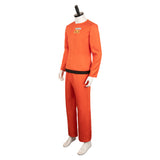 Lethal Company Game Orange Protective Suit Cosplay Costume