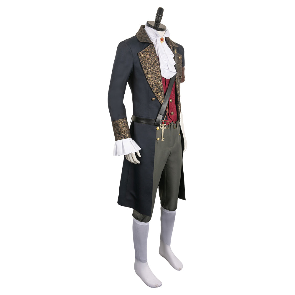 Lies Of Pinocchio Pinocchio Medieval Style Jacquard Suit Cosplay Costume Outfits