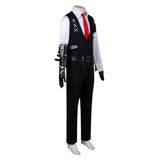 Limbus Company MeurSault Cosplay Costume Black Outfits Halloween Carnival Suit
