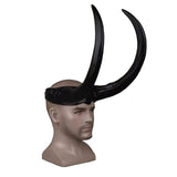 Loki Black Headband Mask Cosplay Masks Helmet Masquerade Halloween Party Costume Accessories Props