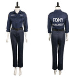 Madame Web Cassandra Webb Blue Paramedic Uniforms Cosplay Costume Outfits Halloween Carnival Suit