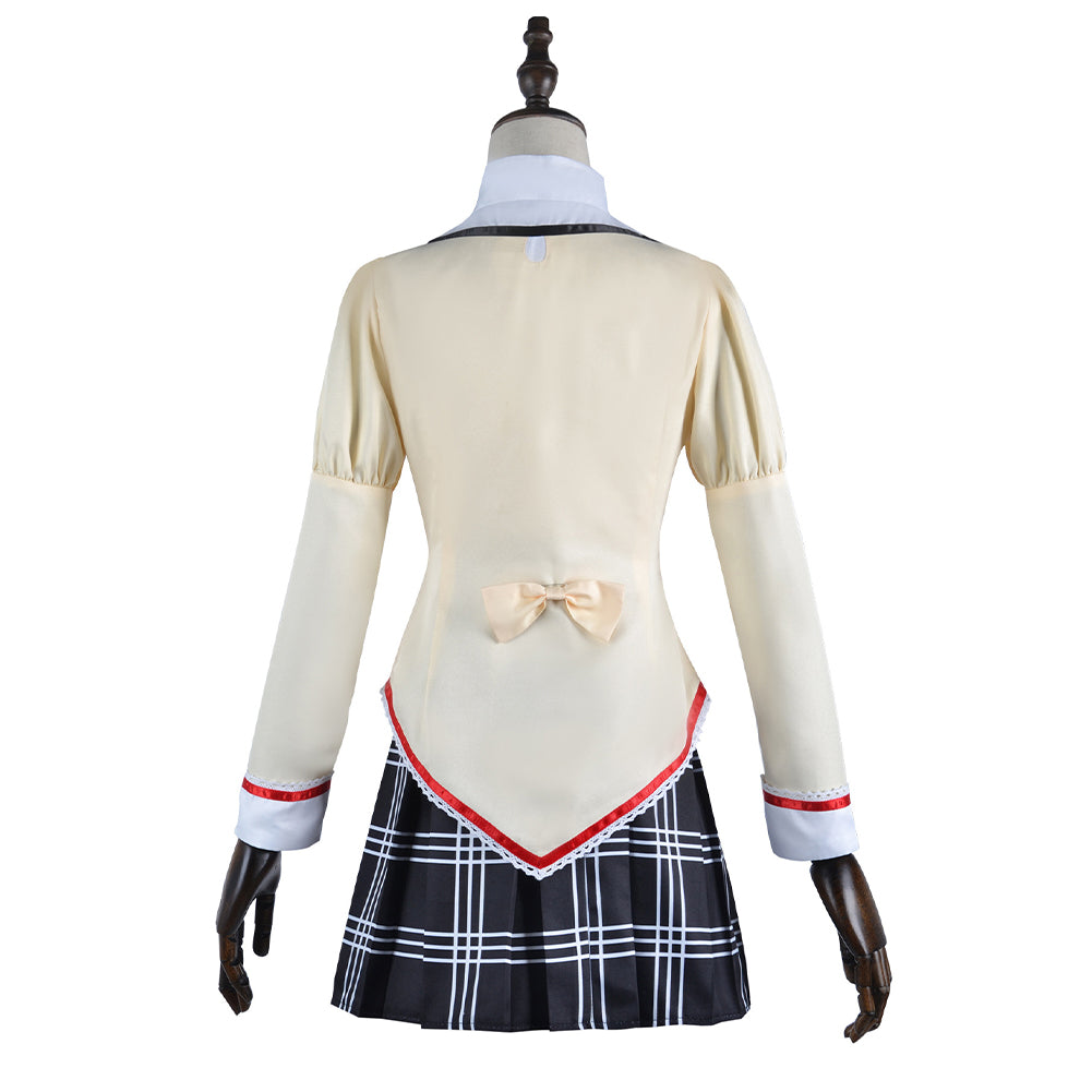 Mahou Shoujo Madoka Magica Homura Akemi Anime Character School Uniform Cosplay Costume Outfits