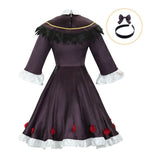 Mahou Shoujo Madoka★Magica Homura Akemi Anime Character Black Dress Cosplay Costume Outfits