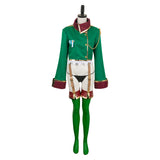 Mahou Shoujo Ni Akogarete Araga Kiwi Green Suit Cosplay Costume Outfits Halloween Carnival Suit